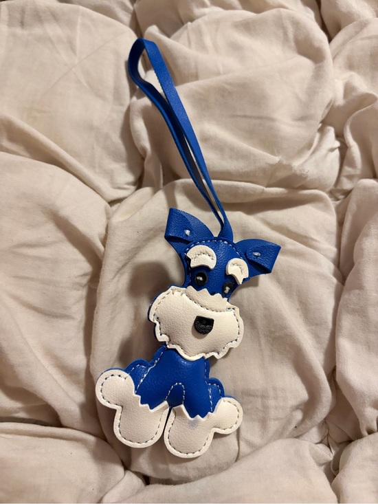 Free People Accessories - Free People Dog Leather Bag Charm